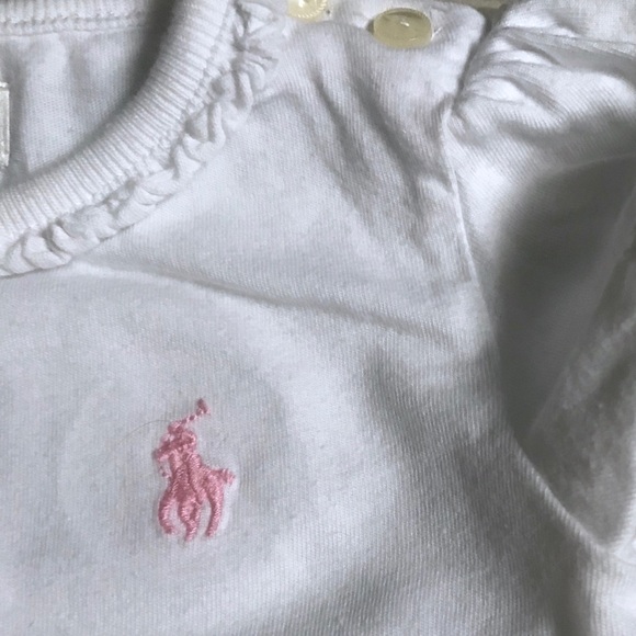 Polo Ralph Lauren Other - 12 month white tee Polo Ralph Lauren